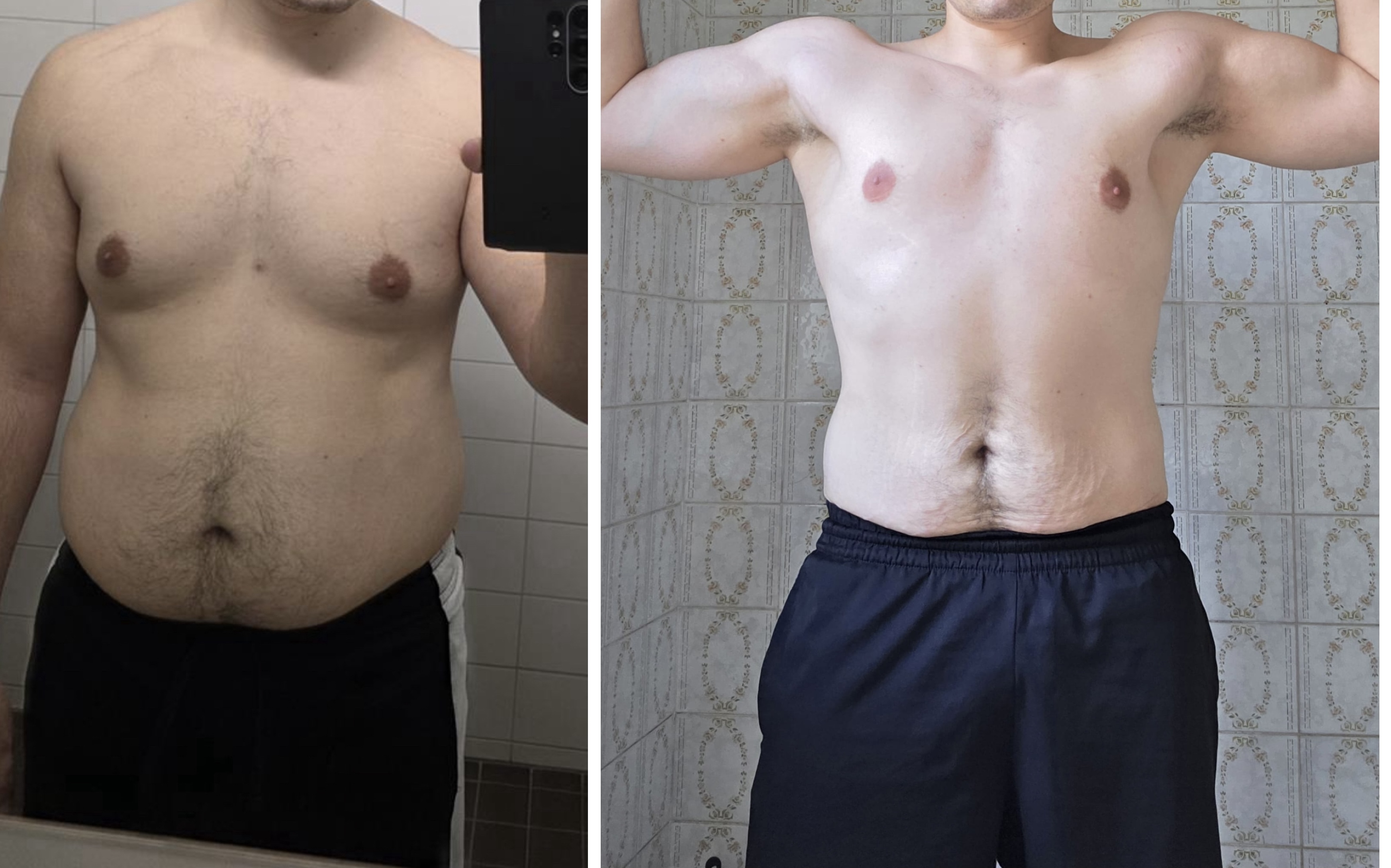 Daniel before and after